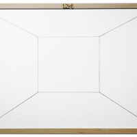 Obrazek przedstawia pusty, biały pokój, nad którym znajduje się liczba 124.