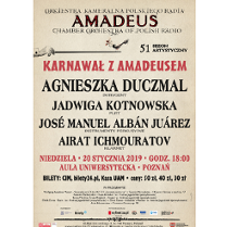 afisz zapowiadający koncert