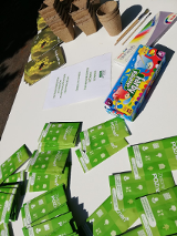 akcje edukacyjne z koncertem "Zieloni od 30 lat - jubileusz z klimatem" w ramach Akademii Zielony Poznań*, przed Palmiarnią Poznańską w Parku Wilsona