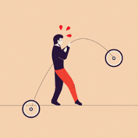 Akrobaci, cyrkowcy i wspólne sąsiedzkie śniadania