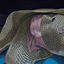 Aldona Mickiewicz, "Et in Arcadia ego III", 2014, olej na płótnie, 55x80 cm