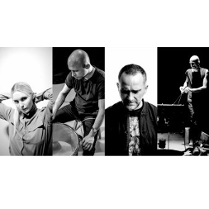 Zdjęcia czwórki artystów.