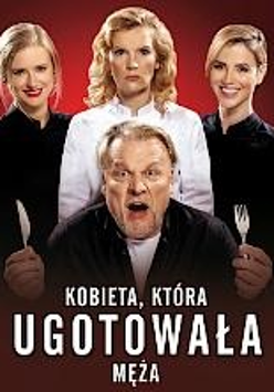 Kadr ze spektaklu na którym widać grających w nim aktorów.
