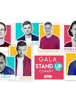 Zdjęcia poszczególnych stand-uperów występujących w gali.