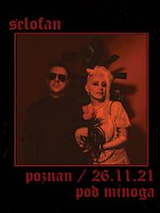 Na plakacie zdjęcie duetu oraz najważniejsze informacje o koncercie.