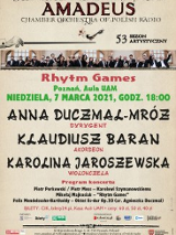 Plakat z informacjami o koncercie (informacje zawarte w opisie wydarzenia).