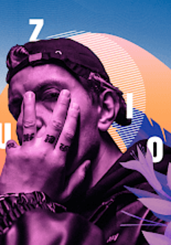 Baner ze zdjęciem artysty.