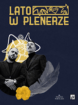 Baner ze zdjęciem artystów.