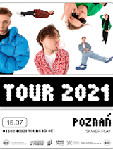 Baner ze zdjęciem artystów.