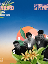 Baner ze zdjęciem artystów.