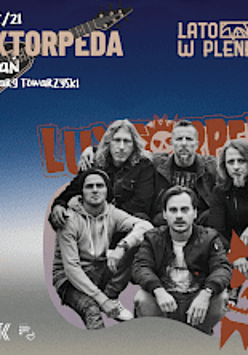 Baner ze zdjęciem artystów.