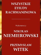 Na bordowym tle informacje o koncercie zawarte w treści opisu wydarzenia.