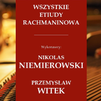 Na bordowym tle informacje o koncercie zawarte w treści opisu wydarzenia.
