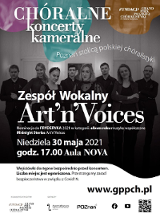 Plakat z informacjami o koncercie.