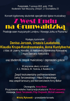 Na plakacie informacje z treści opisu wydarzenia.