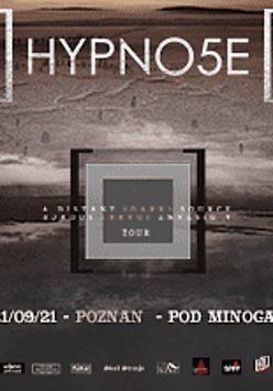 Na banerze okładka płyty a na nią naniesione miejsce i data koncertu zespołu.