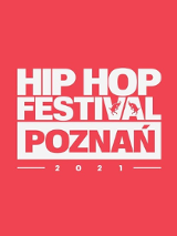 Na czerwonym tle nazwa wydarzenia.