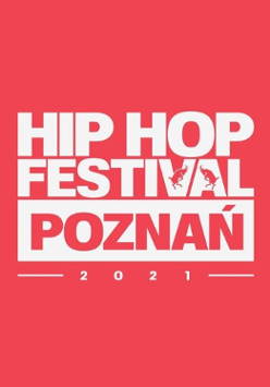 Na czerwonym tle nazwa wydarzenia.