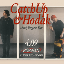 Zdjęcie artysty i tytuł wydarzenia.