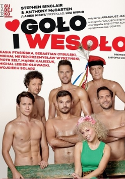 Zdjęcie aktorów grających w spektaklu.