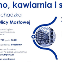 Fragment ulotki dotyczącej spaceru.