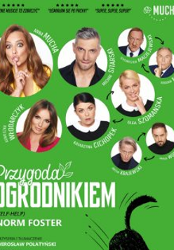 Zdjęcie aktorów grających w spektaklu.