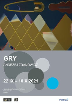 Baner z nazwą i datą wystawy.