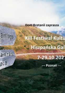 Zdjęcie znaku w galicji i nazwa wydarzenia.