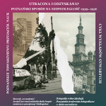 Zdjęcie archiwalne Poznania, m.in. Ratusz.