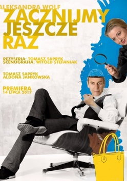 Zdjęcie aktorów grających w spektaklu.