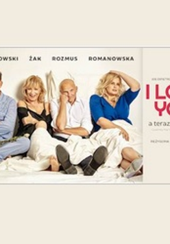 Zdjęcie aktorów grających w spektaklu.