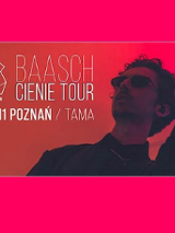 Baner ze zdjęciem artysty i nazwą wydarzenia.