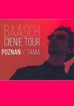 Baner ze zdjęciem artysty i nazwą wydarzenia.