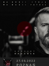 Zdjęcie artysty i informacje o koncercie.