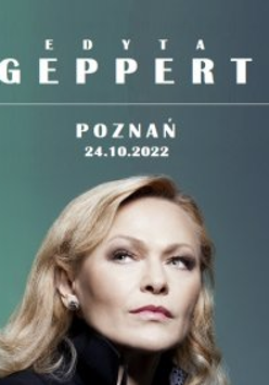 Zdjęcie artystki i nazwa wydarzenia.