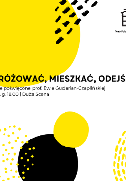 Nazwa wydarzenia i logo teatru.