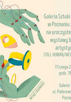 Kolorowy baner z informacjami o wydarzeniu.