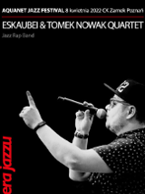 Zdjęcie artysty i nazwa wydarzenia.