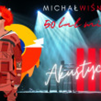 Zdjęcie artysty i nazwa wydarzenia.