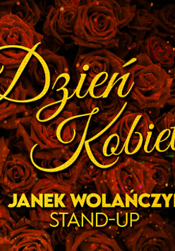 Zdjęcie artysty i nazwa wydarzenia.