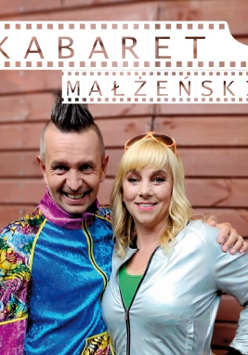 Plakat z informacjami o wydarzeniu i zdjęciami aktorów.