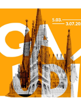 Na żółtym tle fragment katedry w Barcelonie jako grafika. Poza tym nazwa i daty wydarzenia.