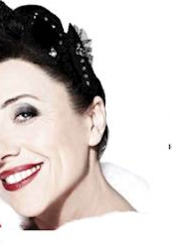 Zdjęcie artystki i nazwa wydarzenia.