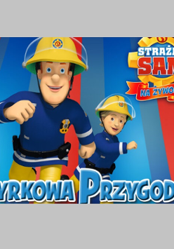 Rysunek ze strażakiem Samem.