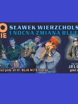 Baner z nazwą wydarzenia i zdjęciem członków zespołu.