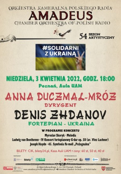 Plakat z informacjami o wydarzeniu.