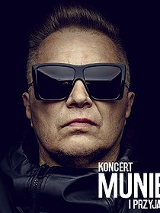 Zdjęcie artysty i nazwa wydarzenia.