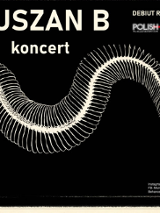 Baner z nazwą wydarzenia. Na czarnym tle widać szkielet kręgowca.