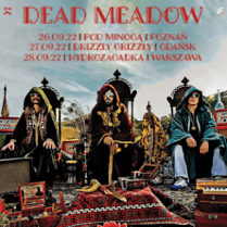 Baner z nazwą zespołu i zdjęciem artystów.