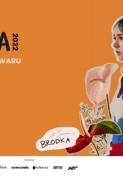 Zdjęcie artystki i nazwa wydarzenia.